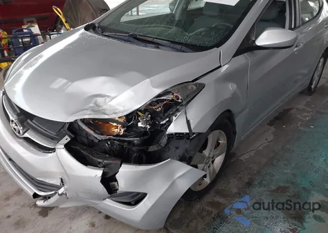 2011 Hyundai Elantra Gls from USA, damaged, VIN 5NPDH4AE6BH001168